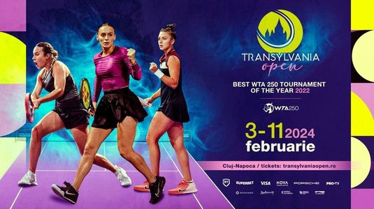 Fosta număr 1 mondial vine la Cluj! Nume important pe tabloul principal de la Transylvania Open 2024