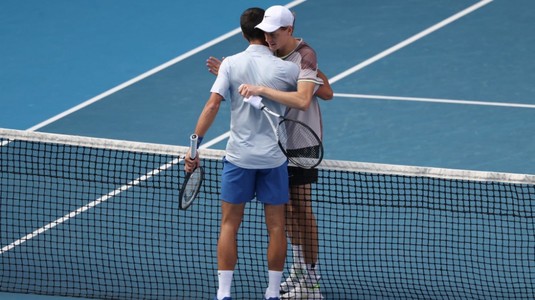 Reacţia lui Jannik Sinner după ce l-a dominat pe Novak Djokovic în semifinala de la Australian Open: "Nu se mişca atât de bine"