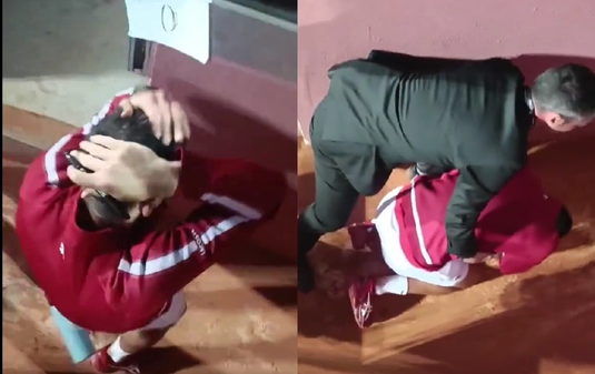 VIDEO | Imagini ireale! Novak Djokovic, lovit în cap cu sticla de un fan la Roma. Campionul sârb s-a prăbuşit la pământ