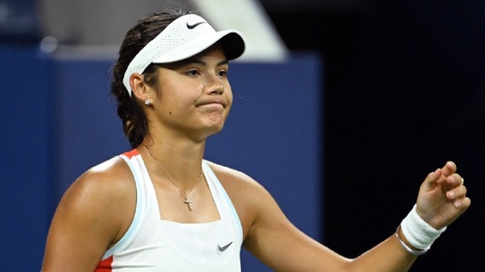 Campioana US Open în 2021, Emma Răducanu a fost eliminată în primul tur