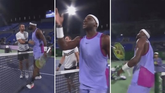 Reacţia lui Frances Tiafoe după ce l-a înjurat pe arbitrul de scaun la finalul meciului. Ce a postat tenismenul american