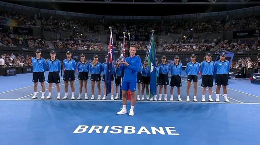 Jiri Lehecka a câştigat turneului ATP de la Brisbane, după abandonul lui Opelka