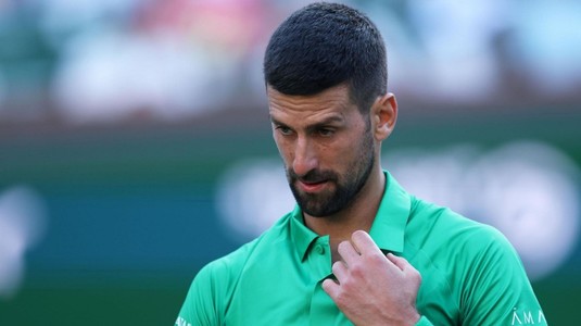 Un nou şoc la Indian Wells. După Alexander Zverev, Djokovic a pierdut şi el încă din primul tur. A fost învins de un lucky loser