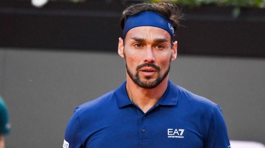 Fognini şi-a jucat ultimul meci la Roma. Tenismenul italian se va retrage la finalul anului