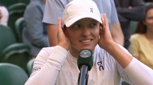 Iga Swiatek s-a calificat fără probleme în sferturi, la Wimbledon. Fostul lider WTA nu a avut emoţii în faţa Clarei Tauson