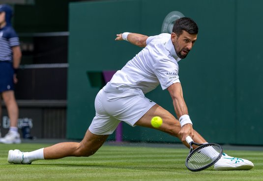 VIDEO | Sub privirile lui Federer, Novak Djokovic l-a învins pe Alex de Minaur şi s-a calificat în sferturi la Wimbledon, pentru a 16-a oară în carieră