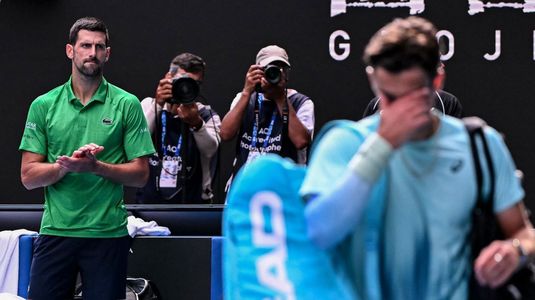 "Eram pe drum spre casă, el trebuia să câştige". Djokovic, sincer după ce Musetti s-a retras în sferturi la Australian Open. Italianul conducea cu 2-0 la seturi