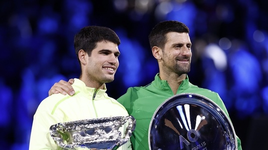 Momente superbe după finala Australian Open! Cum l-a numit Carlos Alcaraz pe Novak Djokovic. Sârbul i-a întors declaraţia: "Ceea ce faci..." | VIDEO