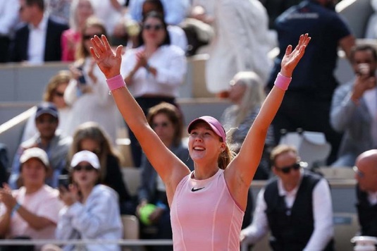 Campioană la Roland Garros la 19 ani! Andreeva a învins-o pe Chwalinska şi a câştigat Grand Slam-ul de la Paris