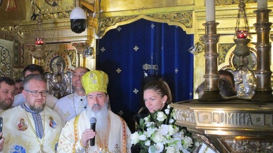 Ziua şi ceremonia. Simona Halep a primit din partea Arhiepiscopului Tomisului distincţia "Crucea Sfântului Apostol Andrei"