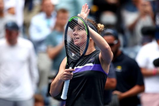 Simona Halep, după victoria din primul tur de la US Open: ”Nu am simţit că joc împotriva unei americance”