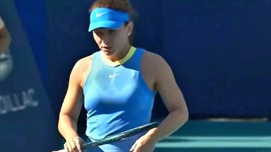 Simona Halep a făcut un prim set mare cu Paula Badosa, dar a pierdut în primul tur la Miami Open! Tricolora a revenit după 569 de zile de inactivitate