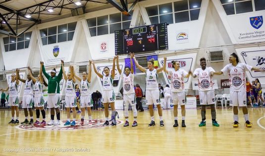 Sepsi Sf. Gheorghe, înfrângere cu Olympiacos şi ratează optimile FIBA EuroCup la baschet feminin