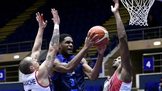 VIDEO | Eşec pentru "Militari" în FIBA Europe Cup: Steaua Bucureşti – Z Mobile Priştina, scor 81-87. Primele reacţii