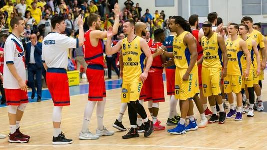 FIBA Europe Cup: CSM Oradea şi CSU Sibiu au încheiat cu înfrângeri grupa D