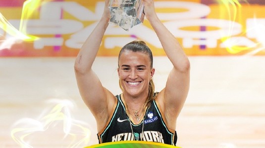 Sabrina Ionescu străluceşte în NBA! Starul lui New York Liberty câştigă din nou concursul de 3 puncte la All-Star
