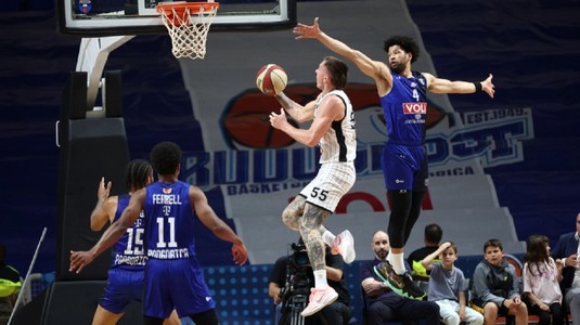 U-BT Cluj-Napoca, pas greşit în startul sferturilor ABA League! Înfrângere la Buducnost Podgorica şi presiune înaintea returului de la Cluj