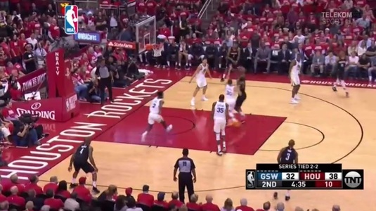 VIDEO | Houston Rockets a preluat conducerea în finala Vestului! Campioana Golden State, la un pas de eliminare
