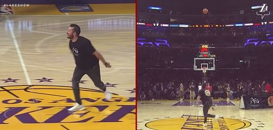 VIDEO | Cum a câştigat un spectator, azi dimineaţă, 30.000 $ la meciul Lakers - Spurs
