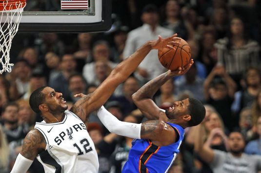 VIDEO | Spectacol total în duelul Spurs - Thunder. Meci cu peste 300 de puncte, decis după două reprize de prelungiri. 