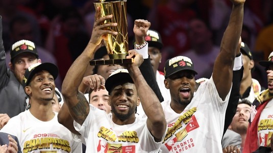 Toronto Raptors e noua campioană din NBA! A bătut-o pe Golden State şi a dus titlul pentru prima dată în istorie în Canada