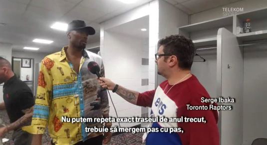 SUPER EXCLUSIVITATE Serge Ibaka a vorbit cu Telekom Sport. Mesajul pentru fanii NBA din România