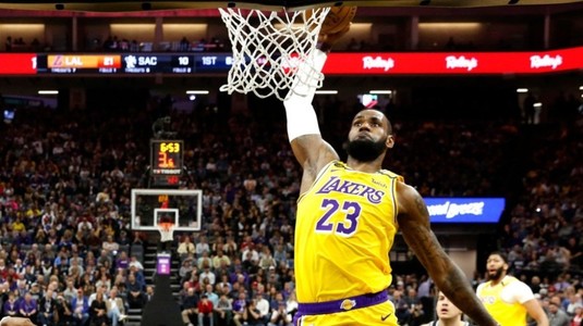 VIDEO | LeBron James aduce prima victorie pentru LA Lakers, după decesul lui Kobe Bryant. Rezumatele meciurilor din NBA