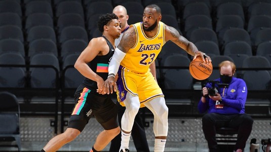 Start cu victorie pentru Lakers în 2021. Primul "triple-double" al anului pentru LeBron James