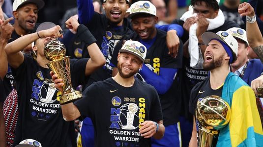 Golden State Warriors, campioană în NBA pentru a şaptea oară în istoria sa. Stephen Curry a făcut din nou spectacol