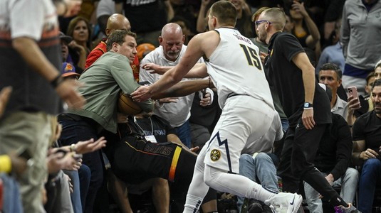 Nikola Jokic şi-a aflat pedeapsa după incidentul cu proprietarul lui Phoenix Suns. Ce decizie au luat oficialii NBA