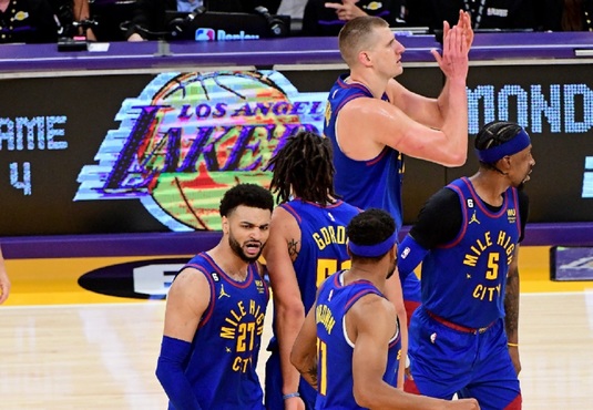 LA Lakers - Denver Nuggets 108-119. 0-3 la general pentru Jokic, în finala Vestului. LeBron James şi compania încearcă ceva nu a reuşit nimeni în istoria NBA | VIDEO