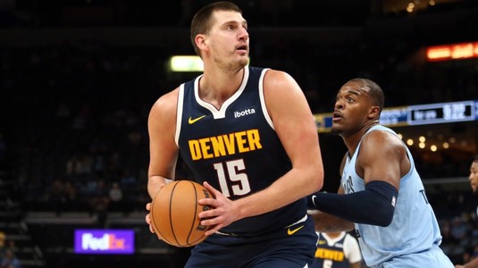 Nikola Jokic a continuat spectacolul în NBA. Un nou triple-double pentru starul sârb, o nouă victorie pentru Denver Nuggets