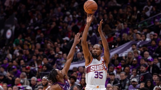 NBA | Philadelphia 76ers - Phoenix Suns 112-100. Vedetele Joel Embiid şi Kevin Durant, actori principali