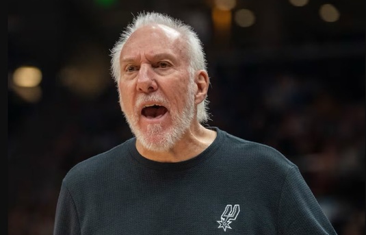 Alarmă cu cel mai longeviv antrenor din ligă. Gregg Popovich, emblematicul tehnician din NBA, este bolnav şi va lipsi de la câteva meciuri