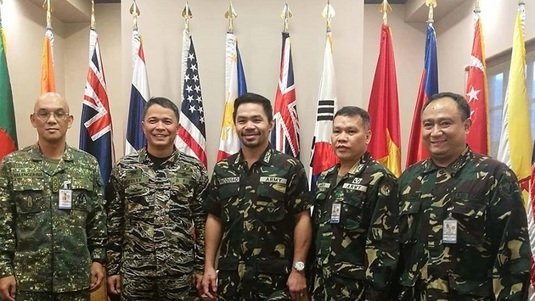 Manny Pacquiao a devenit colonel în armata filipineză