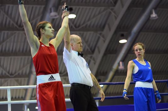 Cristina Cosma se luptă pentru aur la Campionatele Europene Under 22 de la Târgu Jiu, după o calificarea spectaculoasă în finala categoriei 57 kg