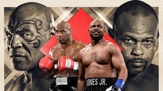 Gala de box dintre Mike Tyson şi Roy Jones Jr. s-a terminat la egalitate. Snoop Dog: "Parcă sunt doi dintre unchii mei care se luptă la grătar"