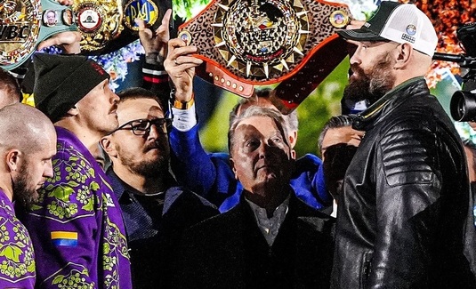 Box | Fury, cu 25 de kilograme mai greu faţă de Usyk înainte de meciul revanşă