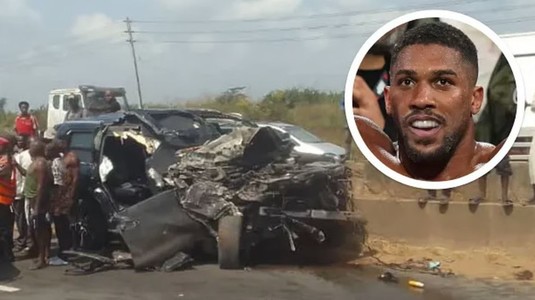 Care este starea lui Anthony Joshua după accidentul teribil în care a fost implicat. Doi membri ai echipei pugilistului au murit în tragedia din Nigeria