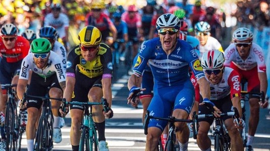 Elia Viviani a câştigat etapa a patra a Turului Franţei