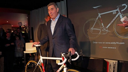 Eddy Merckx a fost internat. Chiar bicicleta i-a adus ghinion cvintuplului campion al Turului Franţei