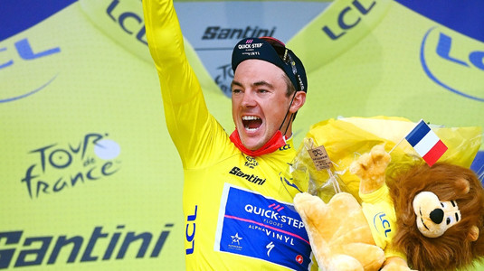 Yves Lampaert a câştigat prima etapă a Turului Franţei: ”Îmi explodează mintea”