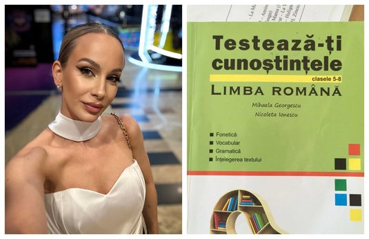 FOTO | Sandra Izbaşa a ajuns în manualul de limba română! ”Wow, nu-mi vine să cred” | EXCLUSIV