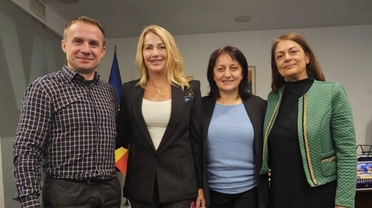 FOTO | Nadia Comăneci, noi detalii despre "Anul Nadia": "Sunt multe lucruri de pus la punct". A participat la un eveniment organizat de COSR