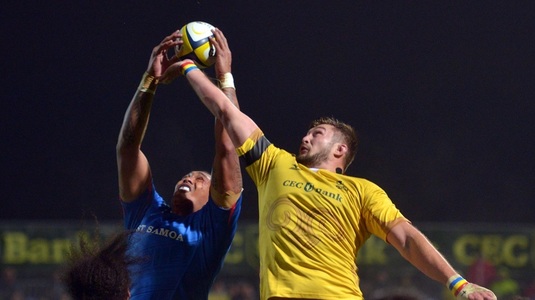 Victorie importantă pentru România la rugby. "Stejarii" au învins Samoa cu 17-13