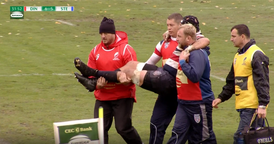 VIDEO | Căpitanul echipei de rugby a Stelei trage din greu, după accidentarea groaznică suferită în urmă cu două luni: ”Abia aştept să încep să alerg”
