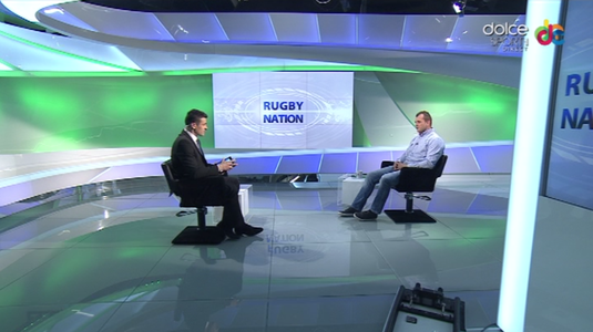 Florin Căruceru l-a avut invitat pe Stelian Burcea la emisiunea "Rugby Nation". Înregistrarea integrală VIDEO