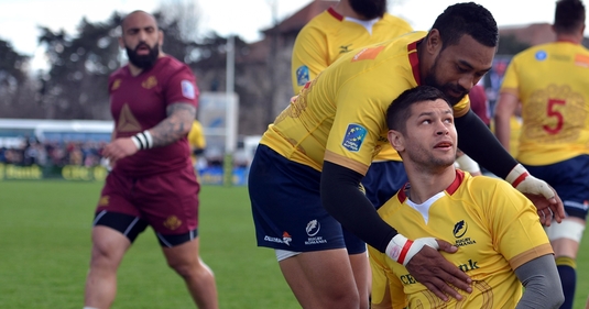 VIDEO | Rugby Europe Championship: România învinge dramatic Georgia după o aşteptare de şapte ani şi ia trofeul! Gafă istorică făcută de organizatorii competiţiei