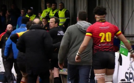 Spaniolii ne acuză de jocuri murdare şi îl distrug pe arbitrul român: "A fost lamentabil. E păcat că se întâmplă aşa ceva în rugby"
