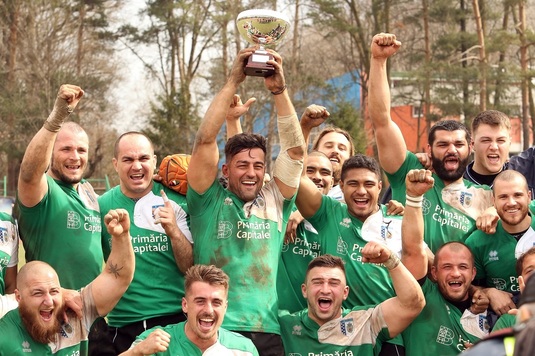 Performanţă istorică pentru CSM Bucureşti la rugby! A câştigat în premieră Cupa României după o finală dramatică